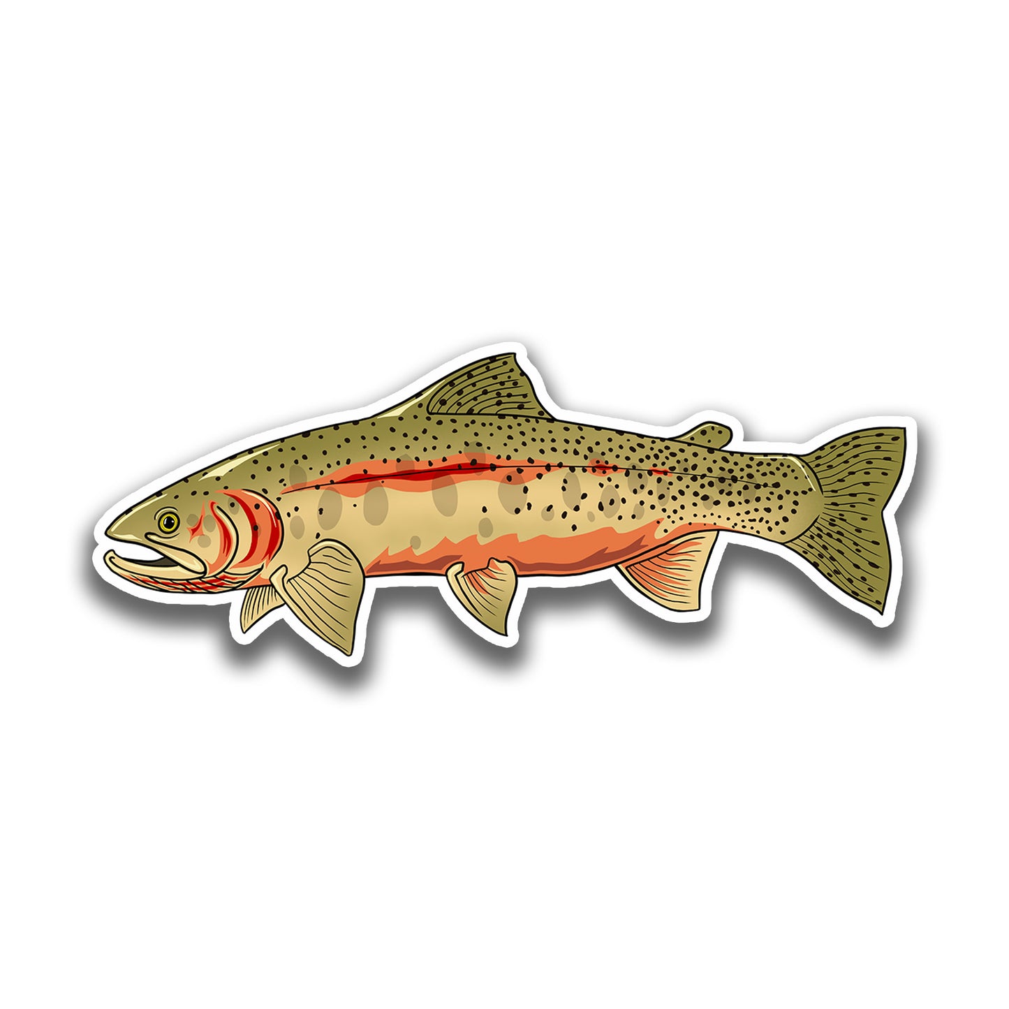 Cutthroat Trout - Vinyl Sticker