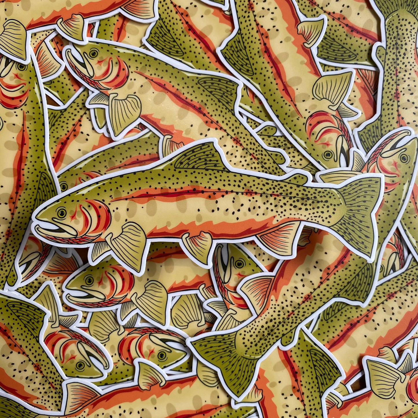 Cutthroat Trout - Vinyl Sticker