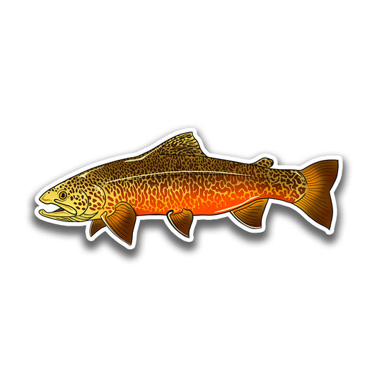 Tiger Trout - Vinyl Sticker